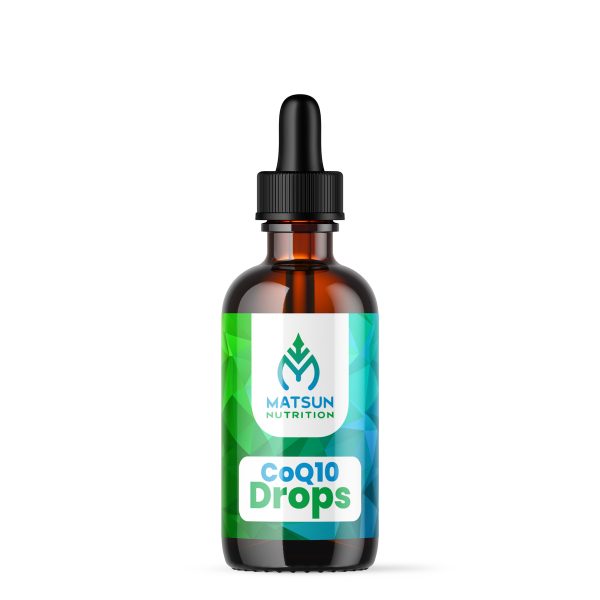 Private Label CO-Q10 Drops For Cardiovascular and Heart Health Support