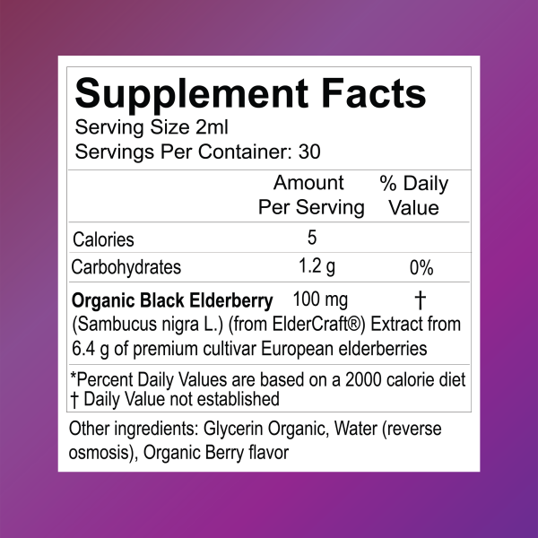 Private Label Organic Elderberry Drops - Image 2