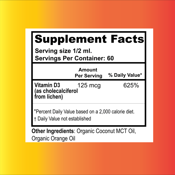 Private Label Vegan Vitamin D3 Drops - Image 2