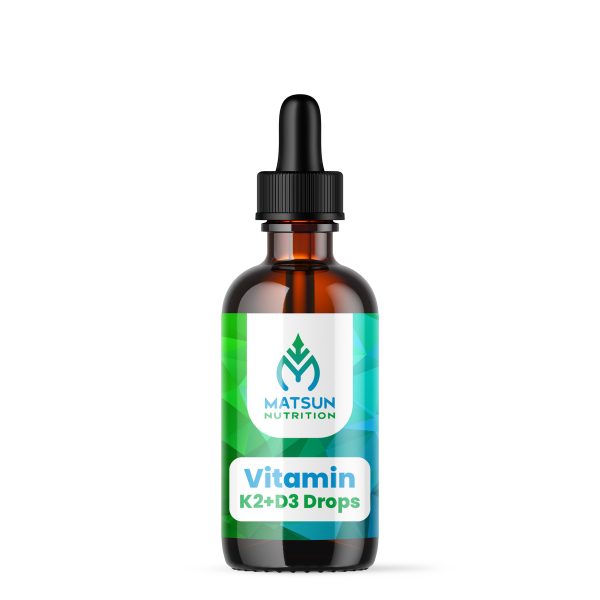 Private Label Liquid Vitamin D3 K2 Drops For Immune, Bone, and Energy