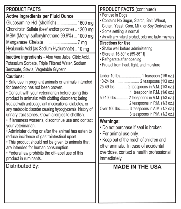 Private Label Liquid K9 Glucosamine for Dogs - Image 2