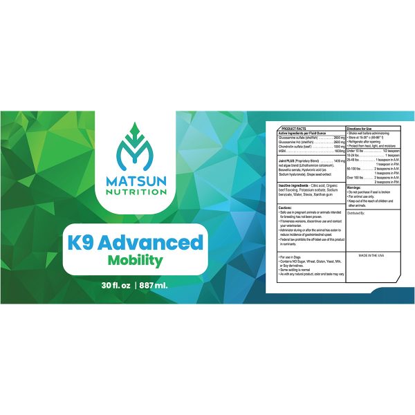 Private Label Liquid K9 Glucosamine for Dog Advanced Mobility - Image 2