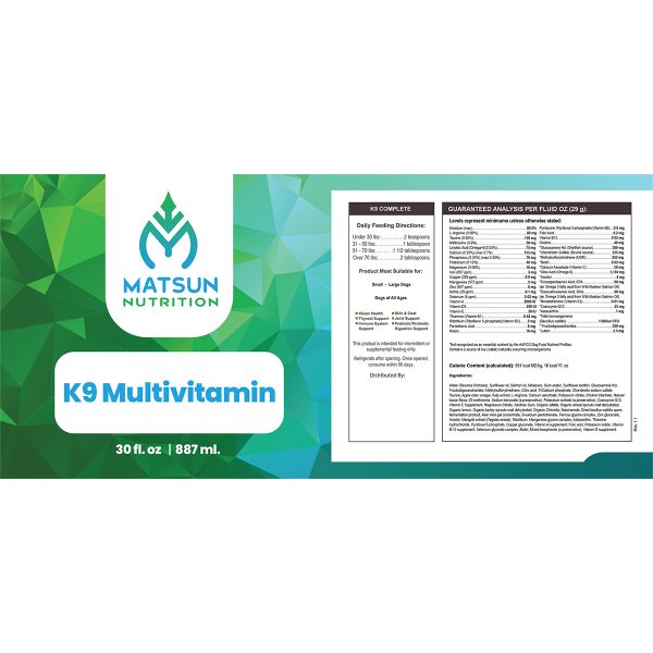 Private Label K9 Liquid Multivitamin for Dogs - Image 2