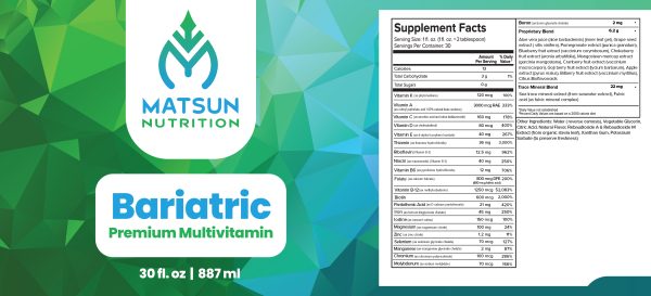 Private Label Liquid Bariatric Multivitamin - Image 2
