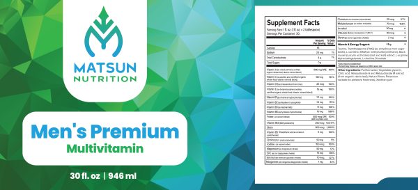 Private Label Liquid Men’s Multivitamin - Image 2