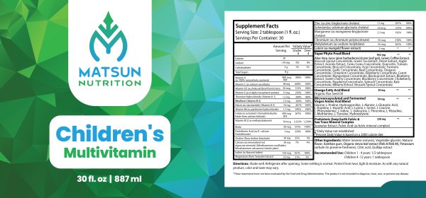 Private Label Liquid Children’s Multivitamin - Image 2