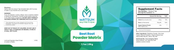 Private Label Beet Root Powder Supplement - Image 2