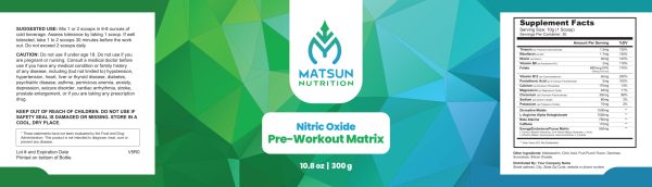 Private Label Nitric Oxide Supplement Powder (For Pre-Workout) - Image 2