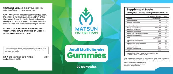 Private Label Gummies Multivitamin for Adult - Image 2