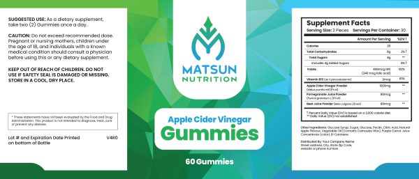 Private Label Apple Cider Vinegar Gummies - Image 2